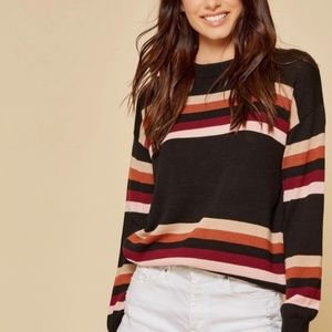 Last 1! NWT Striped Crewneck Sweater